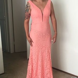 EverPretty Peach Gown Size 8